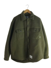 【中古】WTAPS◆22AW/WCPO 01 JACKET WOPO SHGY/ジャケット/2/ポリエステル/KHK//【メンズウェア】