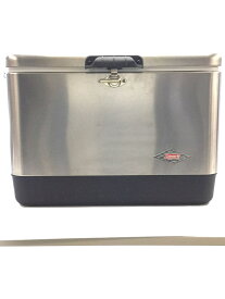 【中古】Coleman◆クーラーボックス 54QTスチールベルト クーラー 3000001343 [シルバー]【スポーツ】