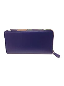 【中古】soglia◆soft glass long wallet/長財布/レザー/NVY/メンズ【服飾雑貨他】