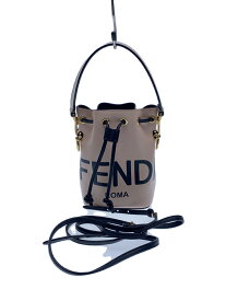 【中古】FENDI◆ミニ モントレ ゾール/ハンドバッグ/レザー/PNK【バッグ】