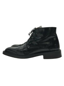 【中古】Hawkins◆チャッカブーツ/41/BLK/レザー【シューズ】