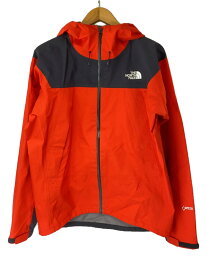 【中古】THE NORTH FACE◆CLIMB LIGHT JACKET_クライムライトジャケット/L/ゴアテックス/RED【メンズウェア】