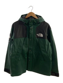 【中古】Supreme◆18AW/Leather Mountain Parka Jacket/M/羊革/GRN/NP61807I【メンズウェア】