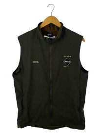 【中古】F.C.R.B.(F.C.Real Bristol)◆ベスト/XL/ポリエステル/KHK/FCRB-232043/23AW【メンズウェア】