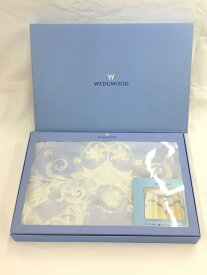 【中古】WEDGWOOD◆ジャスパー オパールインテリアクロス/110×110/リネンその他/BLU/500562-59-02BL【インテリア小物・日用雑貨】