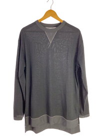 【中古】Y-3◆長袖Tシャツ/XS/ポリエステル/GRY/16C001/切替/【メンズウェア】