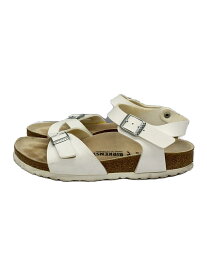 【中古】BIRKENSTOCK◆サンダル/24.5cm/WHT【シューズ】