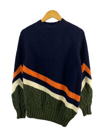 【中古】sacai◆19AW/LAMBSWOOL PULLOVER/セーター(厚手)/1/ウール/19-02123M//【メンズウェア】