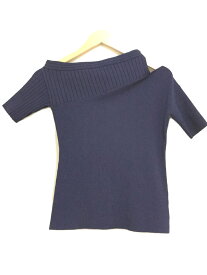 【中古】UN3D.◆セーター(薄手)/FREE/レーヨン/BLU【レディースウェア】
