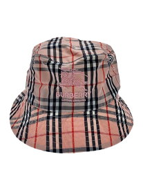 【中古】Supreme◆BURBERRY 22SS Crusher/--/PNK/チェック/メンズ【服飾雑貨他】