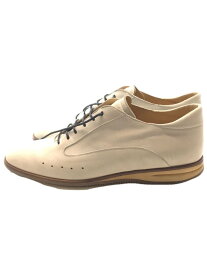 【中古】JOHN LOBB◆ドレスシューズ/US8/WHT/レザー/8695【シューズ】