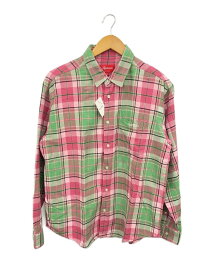 【中古】Supreme◆22FW/Plaid Flannel Shirt/長袖シャツ/S/コットン/マルチカラー/チェック【メンズウェア】