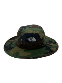 【中古】THE NORTH FACE◆Novelty Horizon Hat/バケットハット/M/ナイロン/カーキ/カモフラ/メンズ/NN01608【服飾雑貨他】