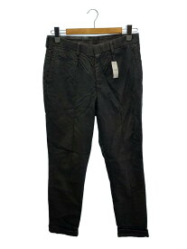 【中古】2-TACS◆ストレートパンツ/--/コットン/GRY/無地/B10-P003【メンズウェア】