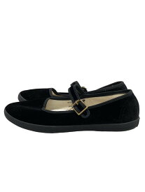 【中古】ORCIVAL◆シューズ/24cm/BLK/スウェード【シューズ】