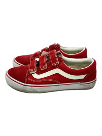 【中古】VANS◆ベルト/新品タグ付/ローカットスニーカー/26cm/RED/V36EZ+【シューズ】