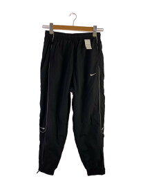 【中古】NIKE◆ストレートパンツ/S/ナイロン/BLK/FB8621-010【メンズウェア】