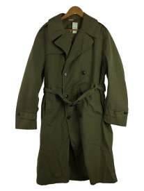 【中古】MILITARY◆オールウェザーコート/トレンチコート/42/ポリエステル/KHK/8405-01-107-0251/ライナー付き【メンズウェア】