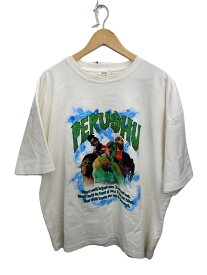 【中古】Perushu◆Tシャツ/M/--/WHT【メンズウェア】