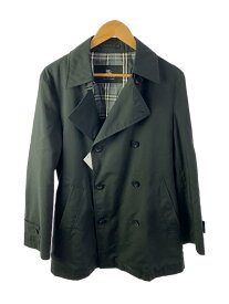 【中古】BURBERRY BLACK LABEL◆トレンチコート/M/ポリエステル/BMA16-500-09【メンズウェア】