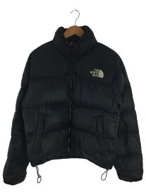 【中古】THE NORTH FACE◆Nuptse Jacket/ダウンジャケット/S/ナイロン/BLK【メンズウェア】