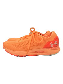 【中古】UNDER ARMOUR◆ローカットスニーカー/24cm/ORN/アンダーアーマー【シューズ】