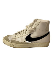 【中古】NIKE◆BLAZER MID 77 VNTG/ブレーザーミッドビンテージ/ホワイト/BQ6806-100/25cm/W【シューズ】