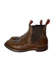 【中古】RED WING◆サイドゴアブーツ/US8.5/BRW/レザー/8191/HOPESMORE/チェルシー【シューズ】