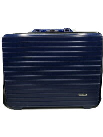 【中古】RIMOWA◆ブリーフケース/アタッシュケース/NVY/無地【バッグ】