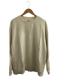 【中古】snow peak◆Recycled Cotton Sweat Crewneck/XL/コットン/IVO/無地/SW-22SU4//【メンズウェア】