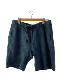 【中古】GRAMICCI◆O.G.SEERSUCKER G-SHORT/ショートパンツ/XL/コットン/ネイビー/チェック/シアサッカー【メンズウェア】