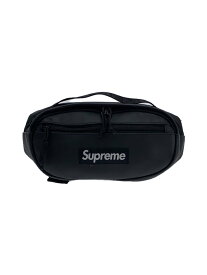 【中古】Supreme◆Leather Waist Bag/牛革/BLK【バッグ】