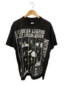 【中古】GRIFFIN◆Tシャツ/L/コットン/BLK【メンズウェア】