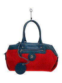 【中古】BALENCIAGA◆ハンドバッグ/--/RED/182107-218048/擦れ有//【バッグ】