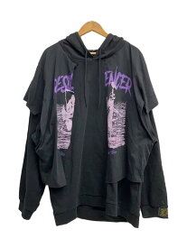 【中古】RAF SIMONS◆パーカー/--/コットン/BLK/221-1758【メンズウェア】