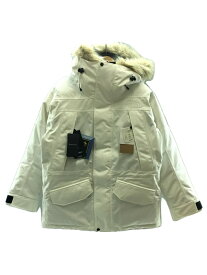 【中古】THE NORTH FACE◆タグ付/UNDYED ANTARCTICA PARKA/ダウンジャケット/L/ナイロン/WHT/ND92239【メンズウェア】