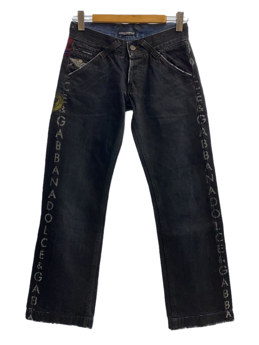 Men's Dolce & Gabbana Boot Cut Pants/46/Cotton/Blk/Wdp56/Emblem | eBay