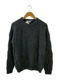 【中古】JOHN SMEDLEY◆セーター(厚手)/S/ウール/GRY/無地【メンズウェア】