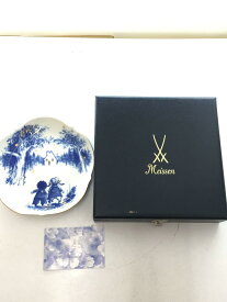 【中古】Meissen◆プレート/WHT/23501/1997 Memorial Plate/Meissen マイセン【キッチン用品】