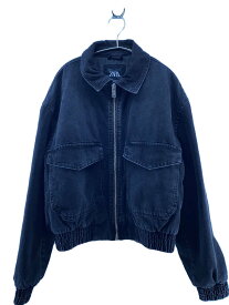 【中古】ZARA◆Gジャン/BLK【メンズウェア】