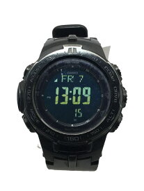 【中古】CASIO◆ソーラー腕時計/デジタル/ラバー/PRW-3100Y/PRO TREK/カシオ【服飾雑貨他】