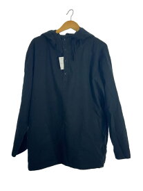 【中古】nest robe CONFECT◆パーカー/4/リネン/BLK/02234-0048【メンズウェア】