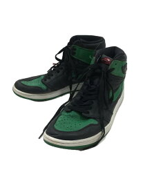 【中古】NIKE◆AIR JORDAN 1 RETRO HIGH OG/エアジョーダン 1 レトロ/グリーン/555088-030/【シューズ】