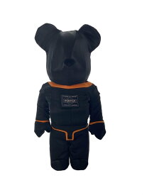 【中古】MEDICOM TOY◆PORTER × BE@RBRICK 400％ TANKER BLACK Special Edition/--【ホビー】