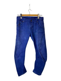 【中古】G-STAR RAW◆ストレートパンツ/31/コットン/BLU【メンズウェア】