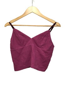 【中古】6(ROKU) BEAUTY &amp; YOUTH UNITED ARROWS◆COTTON NYLON CAMISOLE/コットン/PUP/無地/8617-241-0244【レディースウェア】