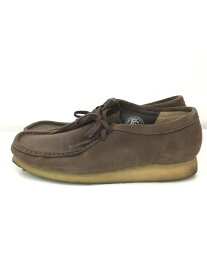 【中古】Clarks◆Wallabee/ワラビー/シューズ/28cm/BRW/スウェード【シューズ】