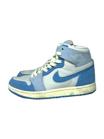 【中古】NIKE◆AIR JORDAN 1 ZOOM CMFT 2_エア ジョーダン 1 ズーム コンフォート 2/24cm/BLU【シューズ】