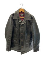 【中古】Schott◆レザージャケット・ブルゾン/36/牛革/BLK/7823950095/NEW CARCOAT【メンズウェア】
