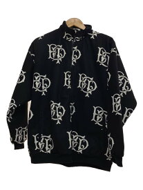 【中古】Blackeyepatch◆ジャケット/M/ポリエステル/BLK/総柄/BEPF18TP01【メンズウェア】